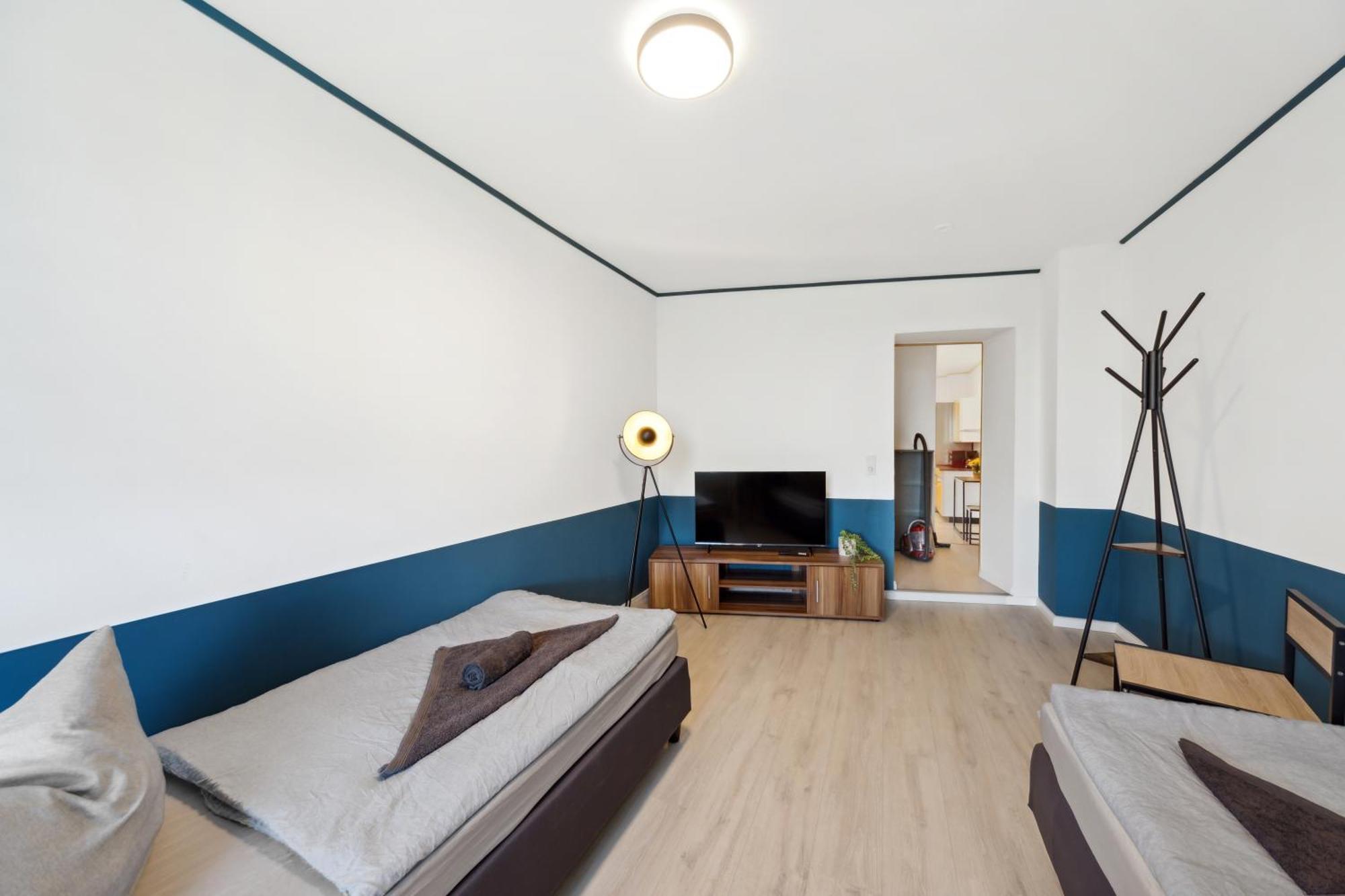 Wohnung Stadtrand, 4 Personen, Nahe Bahnhof Und See Halberstadt Buitenkant foto