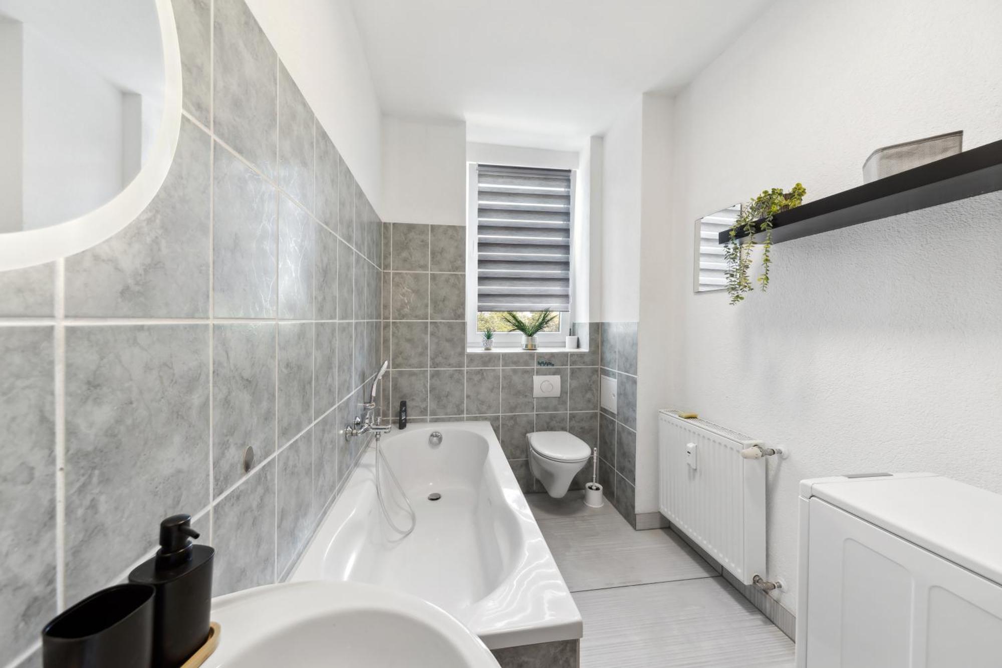 Wohnung Stadtrand, 4 Personen, Nahe Bahnhof Und See Halberstadt Buitenkant foto