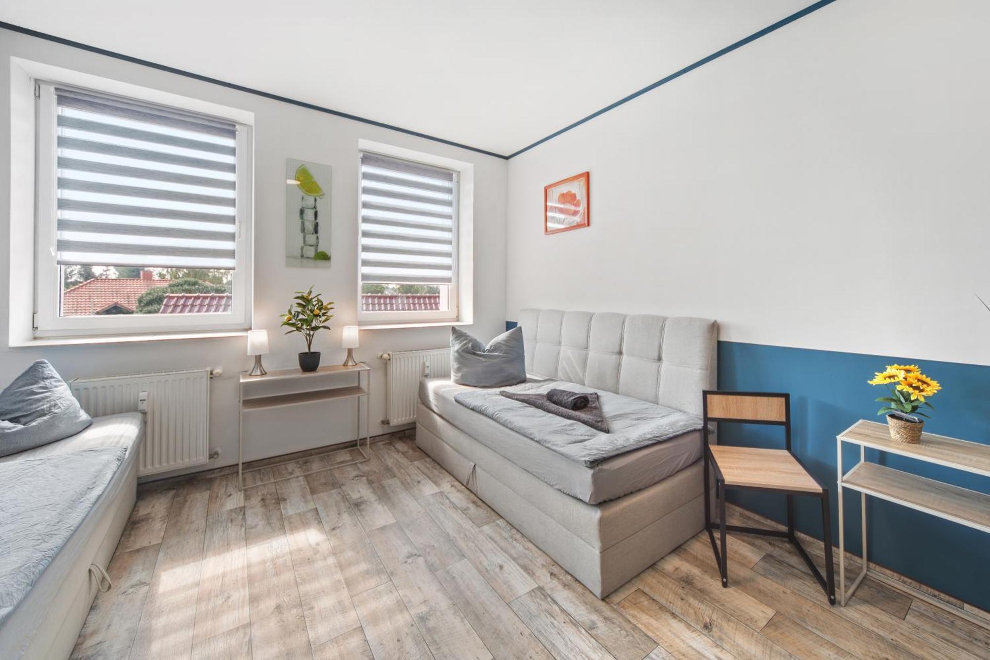Wohnung Stadtrand, 4 Personen, Nahe Bahnhof Und See Halberstadt Buitenkant foto